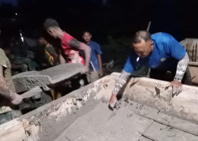 Pengecoran Fondasi Menara Pylon Jembatan Garuda Dilanjutkan Setelah Baut Pondasi Terpasang