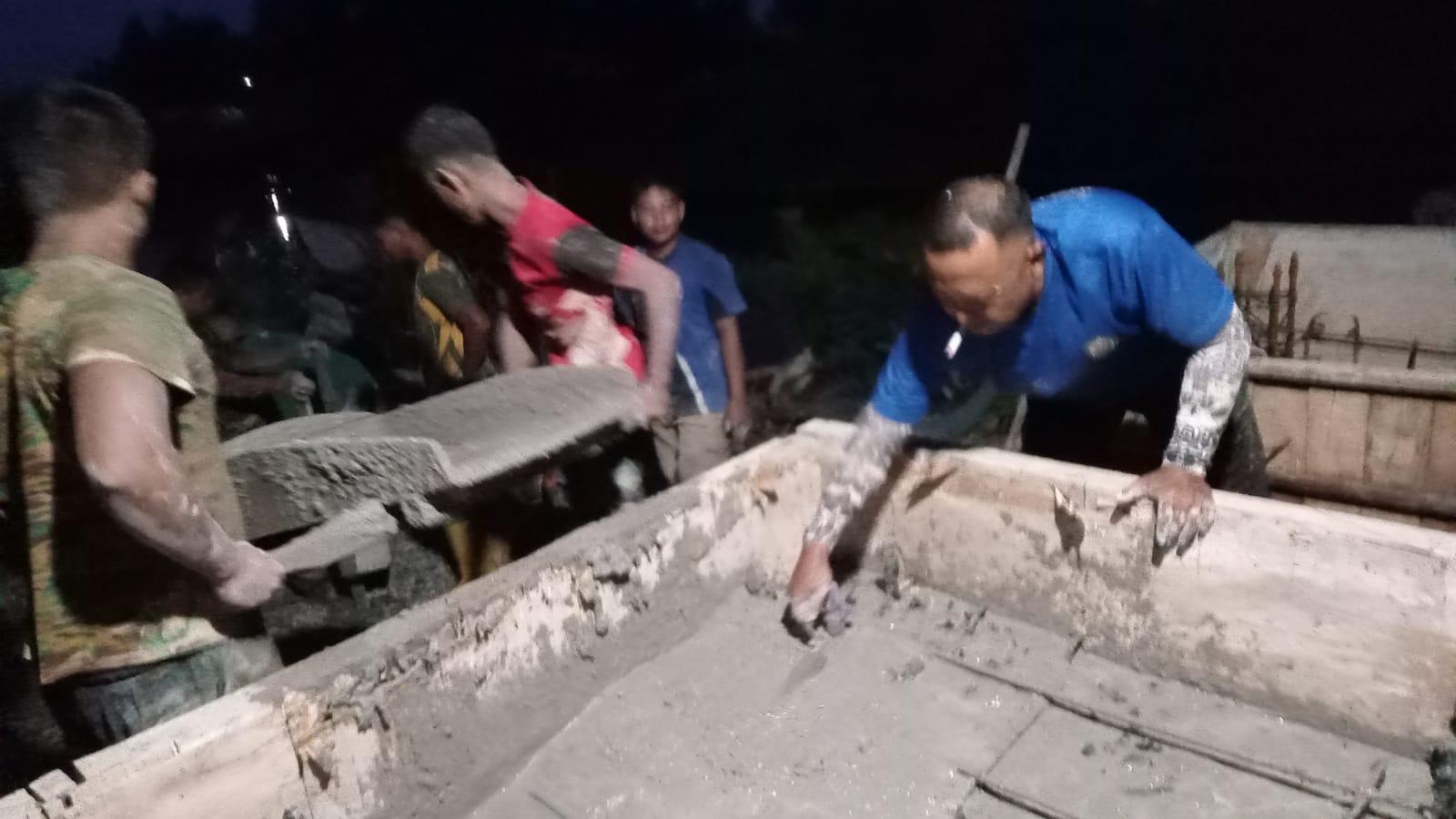 Pengecoran Fondasi Menara Pylon Jembatan Garuda Dilanjutkan Setelah Baut Pondasi Terpasang