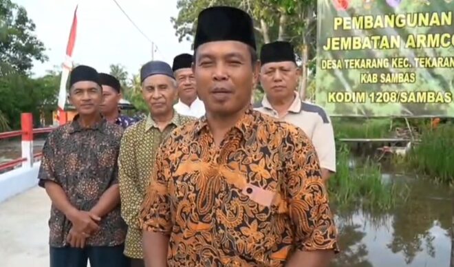 Tokoh Masyarakat Desa Tekarang Apresiasi Pembangunan Jembatan Armco: Bantu Akses Pelajar, Petani hingga Guru