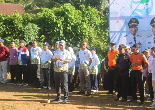 Saatnya Bekerja untuk Iklim, Dandim Tabalong Ikut Tanam Pohon dan Bersih Lingkungan