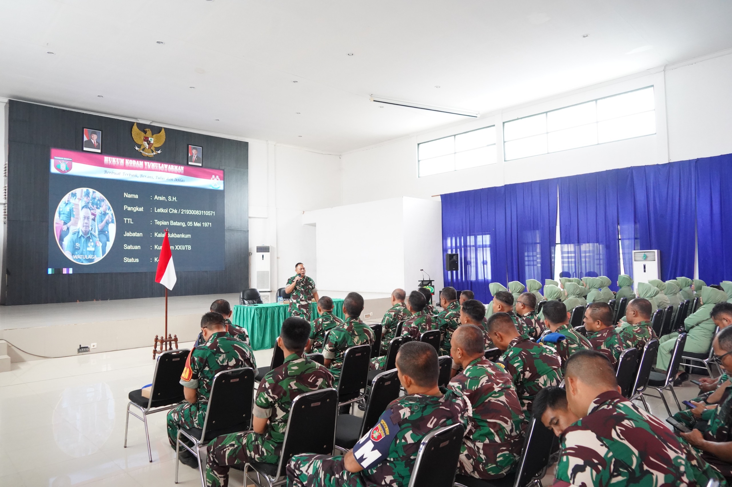 Bentengi Prajurit dan Persit, Korem 101/Antasari Gelar Penyuluhan Hukum
