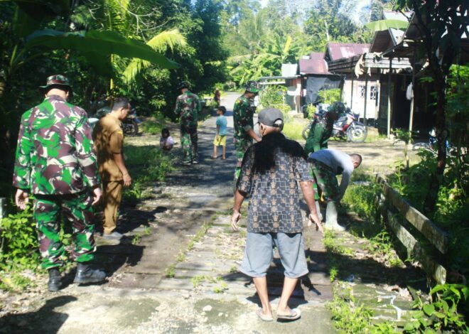 Dandim 1008/Tabalong Targetkan Jembatan Garuda Rampung dalam Sebulan