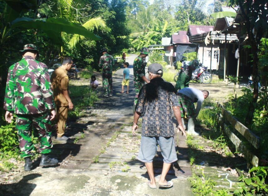 Dandim 1008/Tabalong Targetkan Jembatan Garuda Rampung dalam Sebulan