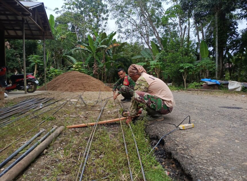 Aksi Nyata TNI Bangun Negeri, Jembatan Perintis Garuda Terus Menunjukkan Progres Positif