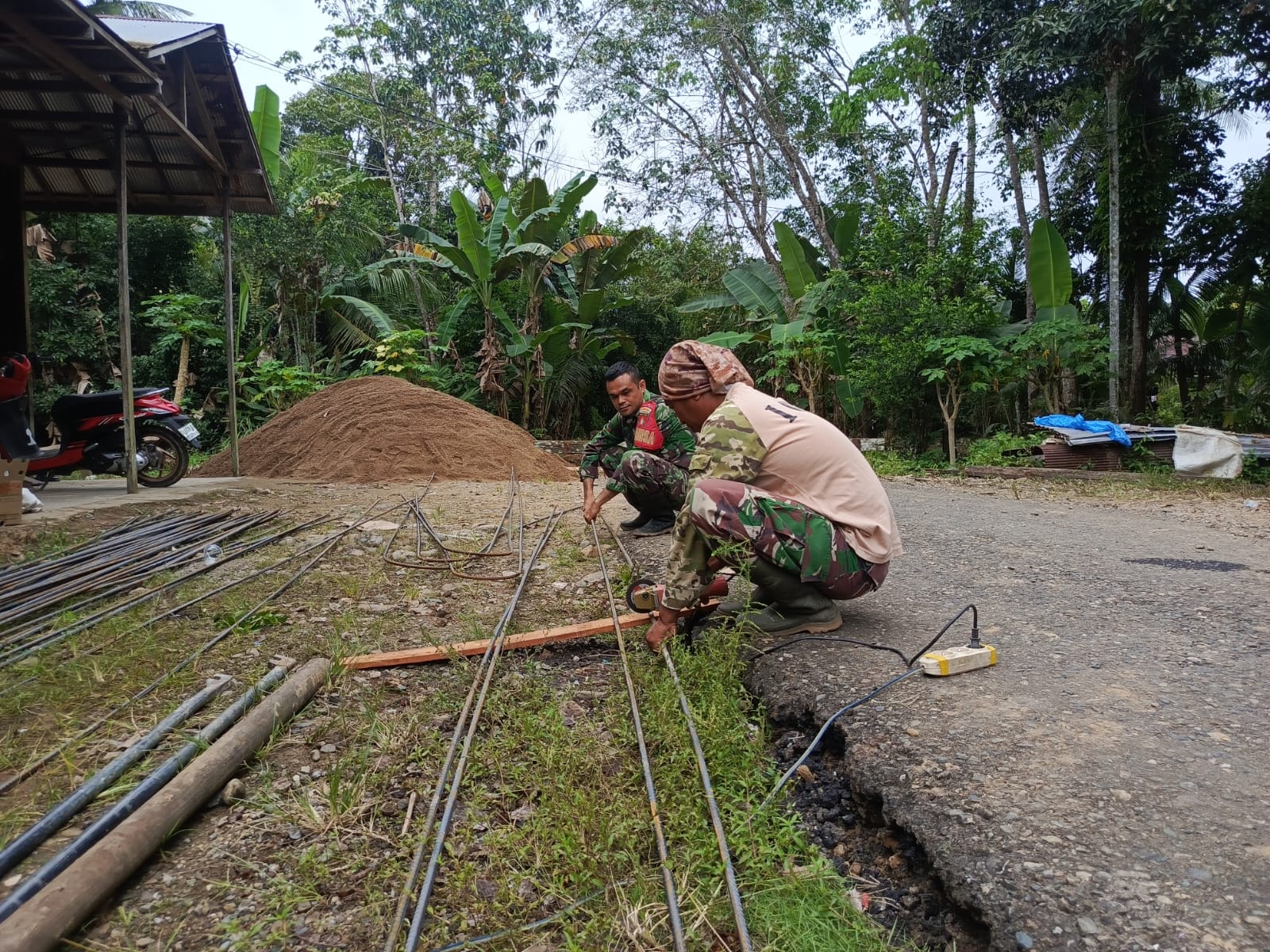 Aksi Nyata TNI Bangun Negeri, Jembatan Perintis Garuda Terus Menunjukkan Progres Positif